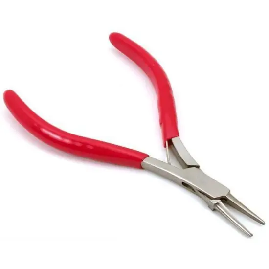 Half Round Nose Pliers 5 1/8" Jewelers Hobby Jewelry Repair Wire Wrapping Tool {1}
