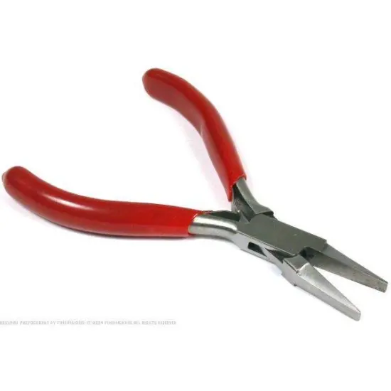 Flat Nose Pliers Jewelers Wire Beading Craft Tool 4.5" {2}
