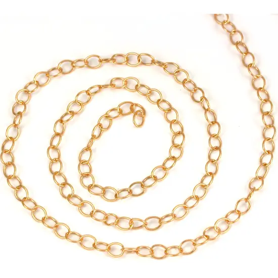 Gold Filled 14/20 Cable Chain Bulk By The Foot 2.2mm {1}