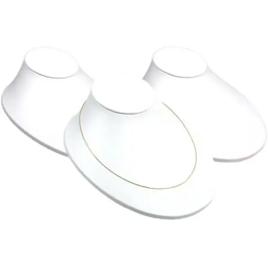 3 Necklace Pendant Busts Jewelry Counter Case Displays {1}
