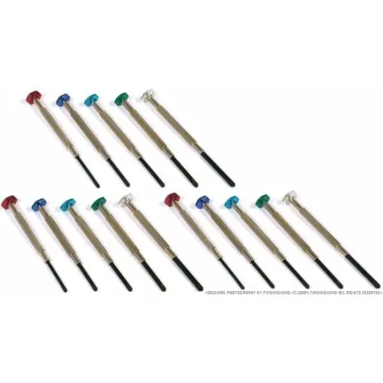 3 Sets of 5 Phillips Mini Screwdrivers Clock Opener Watch Tools {1}
