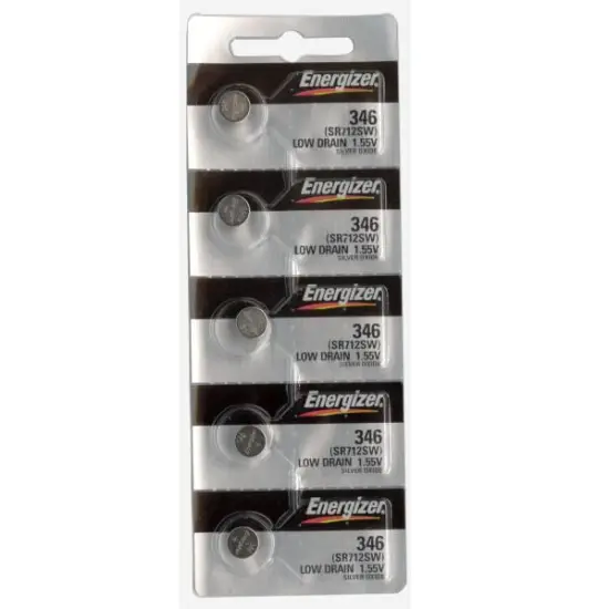 25 346 Energizer Watch Batteries SR712SW Battery Cell {1}