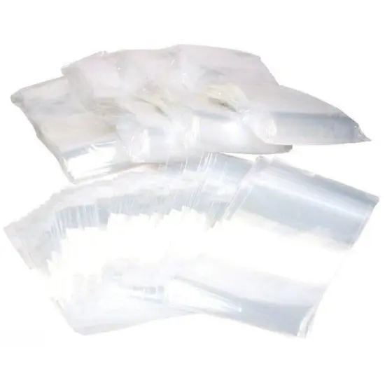500 Zipper Poly Bags Shipping Watch Parts Block 6x4" {1}