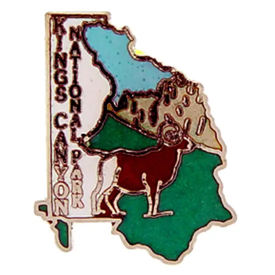 Kings Canyon National Park Pin 1" {1}
