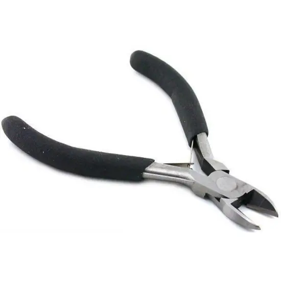 Mini Diagonal Cutting Pliers Memory Wire Hand Tool 4.5" {1}