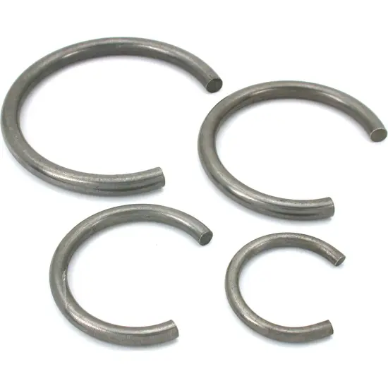 4 Mainspring Clamps Watchmakers Repair Replacement Tool {1}