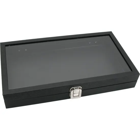 Italian Charm Black Jewelry Display Case Tray Insert {5}