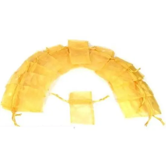 24 Jewelry Pouches Showcase Organza Drawstring Gift Bag {1}