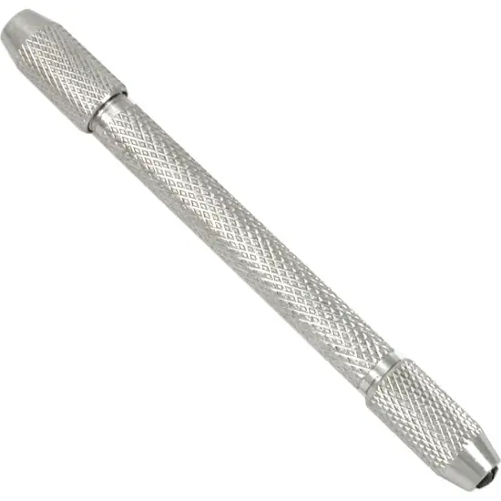 Double End Pin Vise Craft Hobby Jewelry Tool 4 Jaws {1}