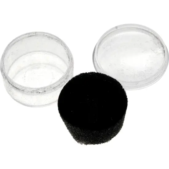 50 Gem Jar Black Foam Jewelry Tray Insert Gemstone Display Clock Parts 2 Pack {6}