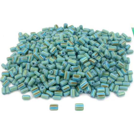 Multi Color Chevron Glass Beads Beading Approx 600 {1}