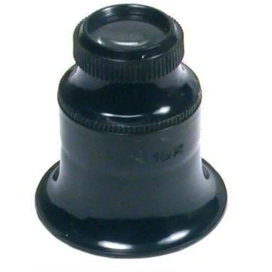 Double Lens Eyeglass Loupe Magnifier Jeweler Loupe Tool {1}