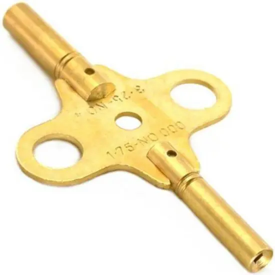 3 Double End Clock Keys Clockmakers Winding 1.75-3.5mm {2}