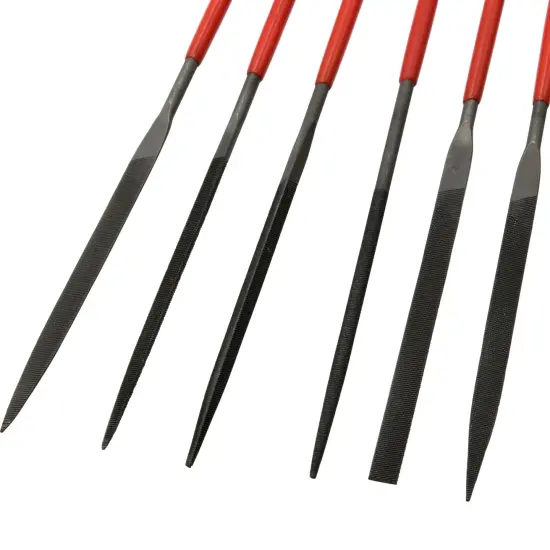 12 Pc Set Needle File Assorted Shaped {4}