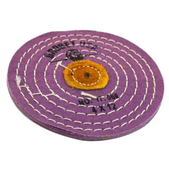 Berry Knife Edge Polishing Buff 12 Ply 4" {1}