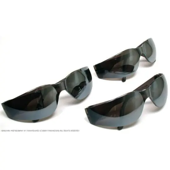 3 Glasses Safety Shooting Hunting UV Silver Lenses {1}