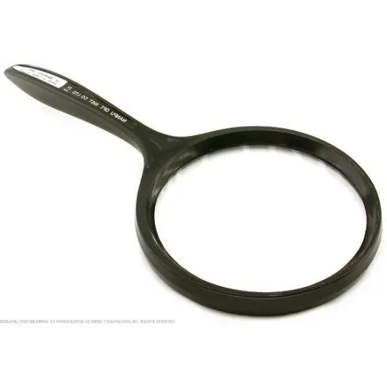 Magnifying Glass Bifocal Lens Round 2x & 4x {1}
