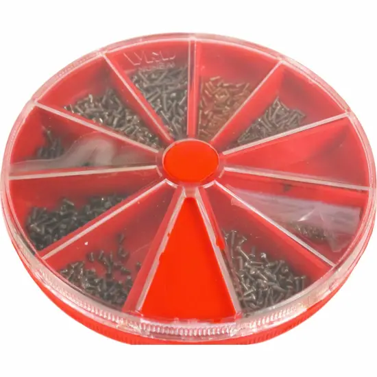 Assorted Watch Eyeglass Repair Tool Parts Screws 1000Pcs Kit {1}