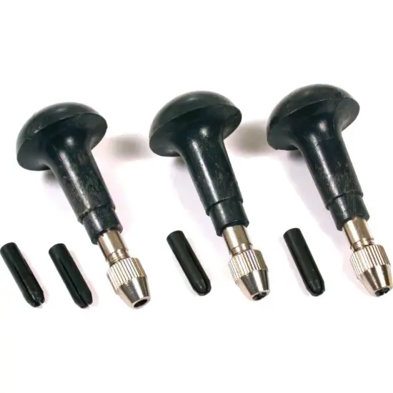 3 Swivel Pin Vise Graver Handle Drilling Watch Tools {1}