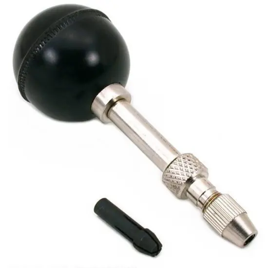 Ball Swivel Pin Vise 3 1/2" Graver Handle Chuck Holder Jewelers Craft Tool 2 Pcs {1}