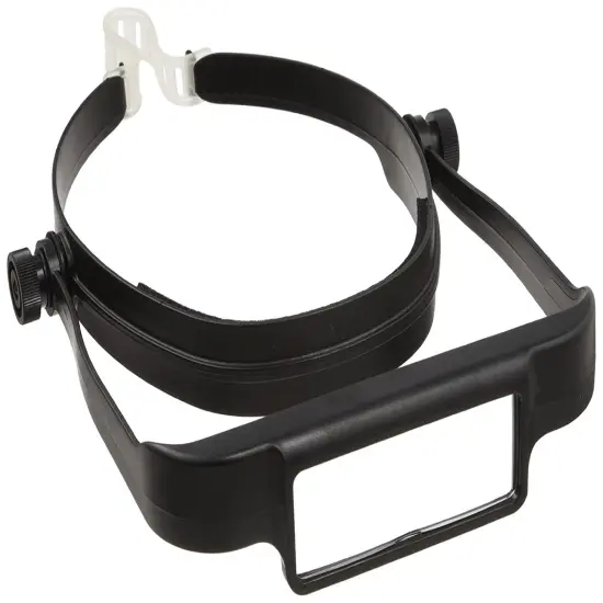 OSC OptiSIGHT Binocular Magnifying Visor, Black {1}