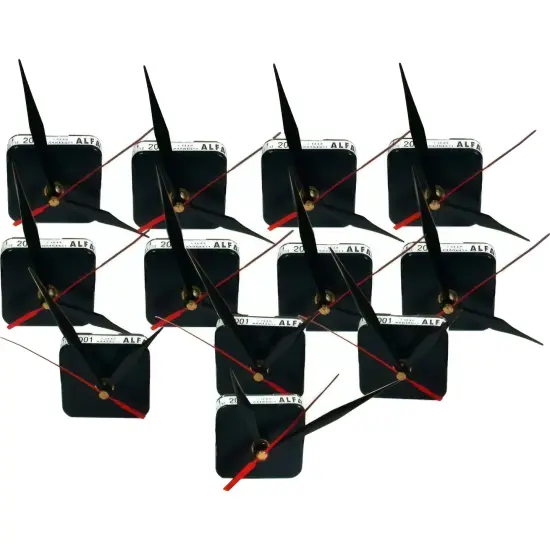 12 Clock Movements & Hands Mechanisms {1}