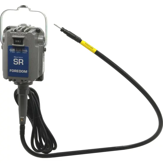 Foredom Flex Shaft Motor Reversing SR 1/6 HP Flexshaft Motor Shaft & Sheath 115v {1}