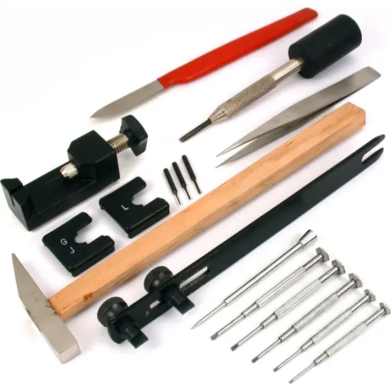 12Pc Watch Battery Changing Kit Open All Backs Repair {1}