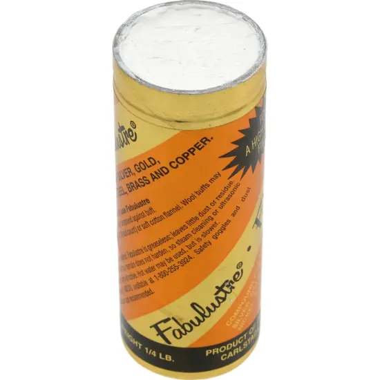 3" Cotton Buffing Wheel & Mandrel & Fabulustre Polishing Compound Tube 1/4lb {6}