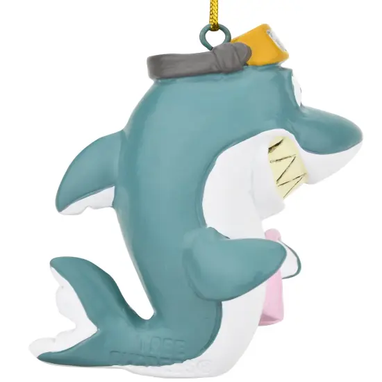 Tree Buddees Beach Shark Christmas Ornament {5}