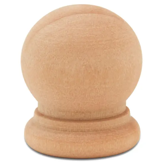 Small Wood Finials, 3/4 inch for Crafting & DIY Dcor |Woodpeckers {2}