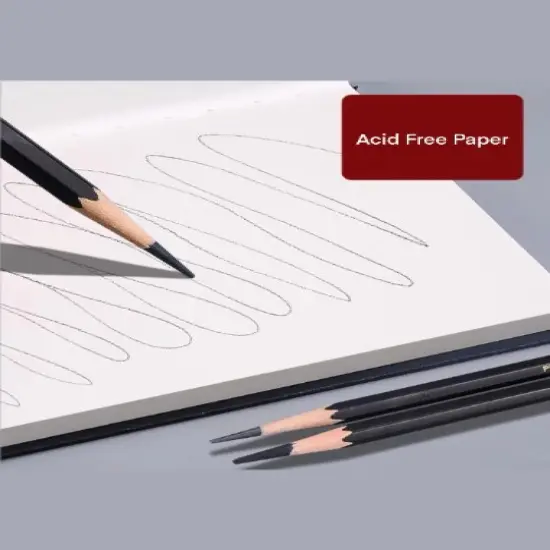 BAOHONG Sketch Paper Notebook, 180gsm, 36 sheets/72 pages {5}