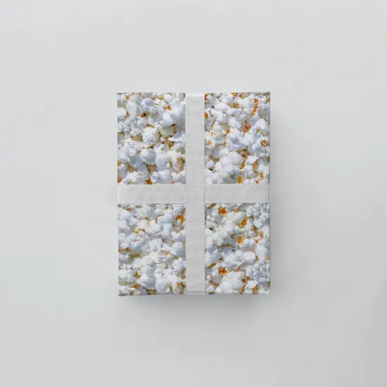 Popcorn Gift Wrap Paper {2}