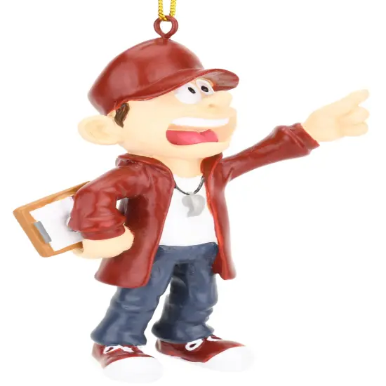 Team Coach Christmas Sports Ornament {2}