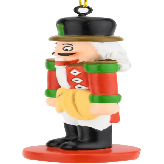Funny Happy Nutcracker with Nuts Christmas Ornaments {2}