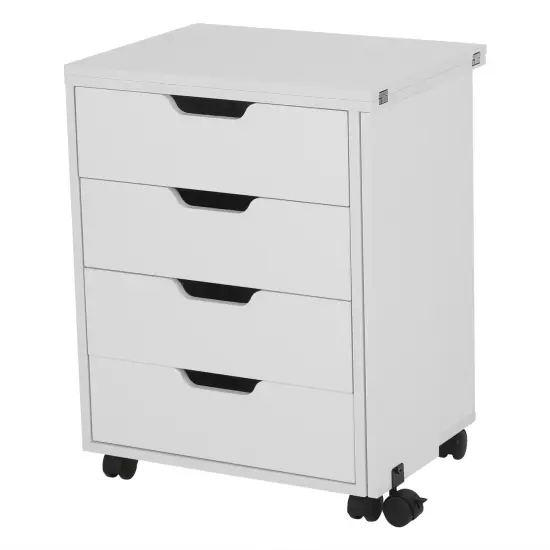 Shirley Storage Cabinet White {2}