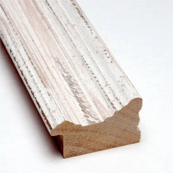 Cork Board, Alexandria White Wash Narrow Wood Frame - Bulletin Board, Organization Board, Pin Board Natural Cork {2}