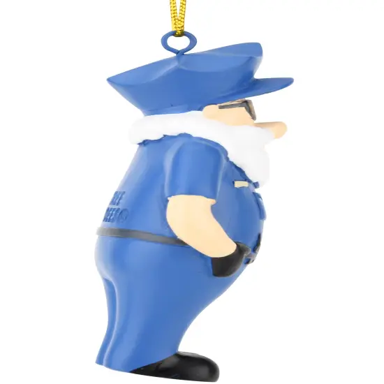 North Pole Police Department Resin Christmas Ornament {6}