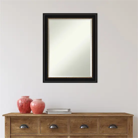 Beveled Bathroom Wall Mirror, Manhattan Frame {6}