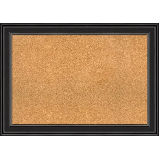 Cork Board, Ridge Frame - Bulletin Board, Organization Board, Pin Board Ridge Bronze {7}