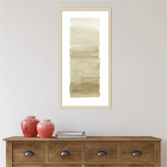 Cream Blend by Allie Corbin Wood Framed Wall Art Print {5}