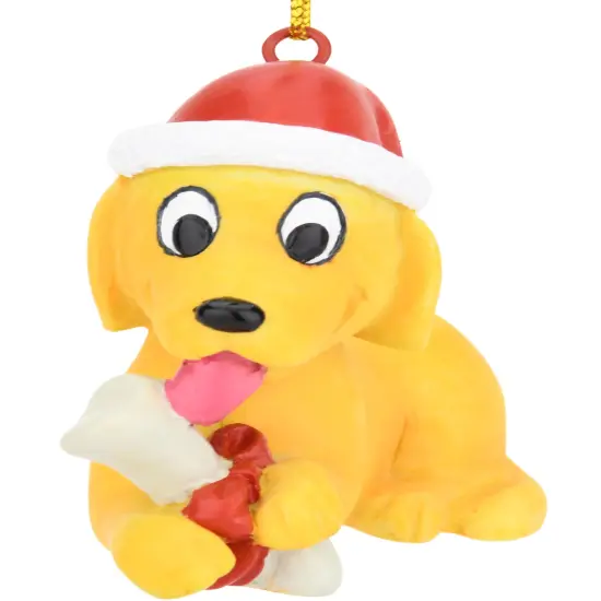 Puppy's First Christmas Christmas Ornament - Golden Retriever {3}