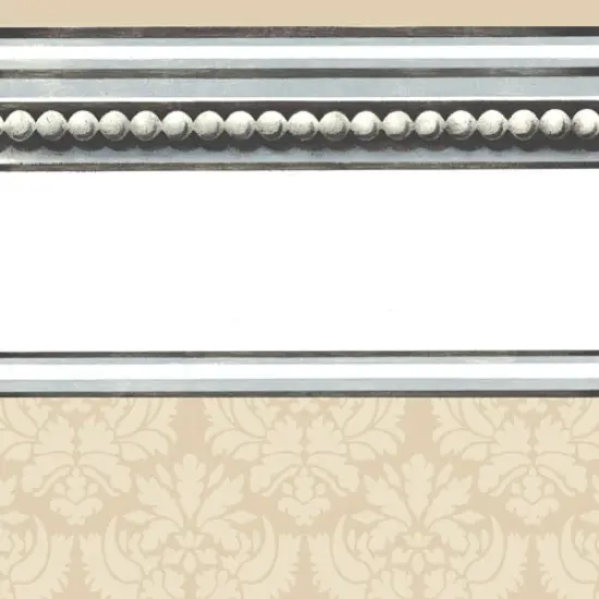 Molding Wall Stencil | 2335 by Designer Stencils | Pattern Stencils | Reusable Stencils for Painting | Safe & Reusable Template for Wall Decor | Try This Stencil Instead of a Wallpaper | Easy to Use & Clean Art Stencil Pattern {3}