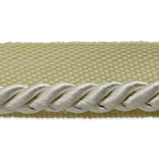 5 yards of Ebony 1/8" Twisted Lip Cord Trim Ivory {1}