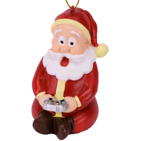 Gamer Santa Claus&trade; Christmas Ornament {1}