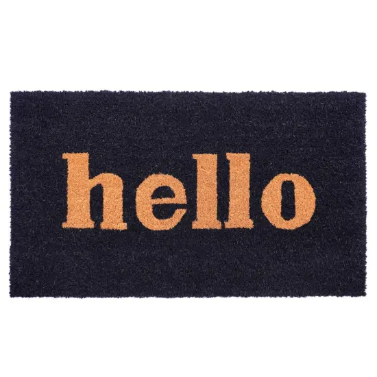 100211729BNB Block Hello Doormat {1}