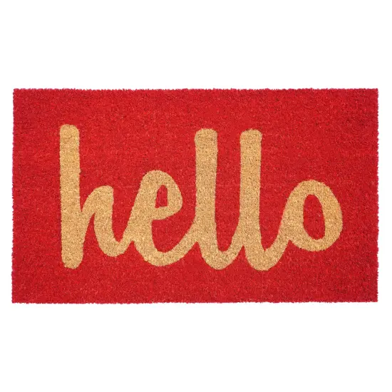 100301729RNS Script Hello Doormat {1}