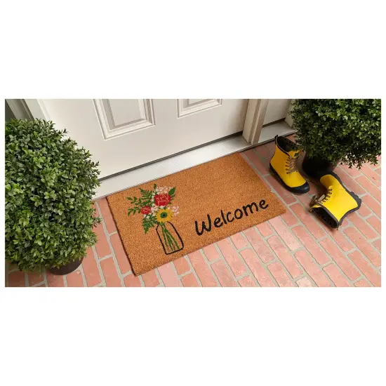 Summer Bouquet Doormat {3}