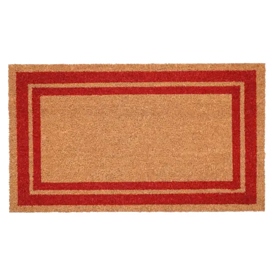 153031830NP Red Border Doormat {1}