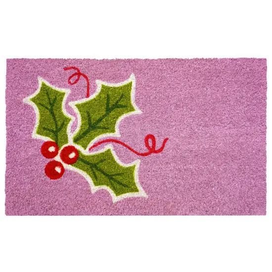 Holly Berry Doormat {1}